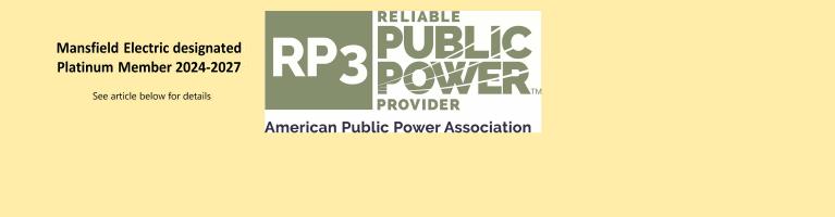 MMED Recognized as Reliable Public Power Provider